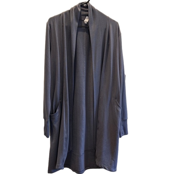 90 Degrees Cardigan Blue | Size Large - Picture 2 of 5